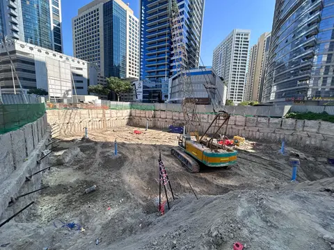 The One By Prestige One, Barsha Heights construction progress — 25 November 2025, 4.59% complete, photo 4 of 10