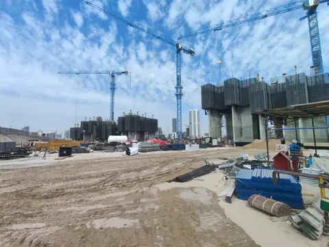 Ход строительства Sobha Solis, Motor City — 29 января 2026, готовность 9.37%, снимок 6 из 6