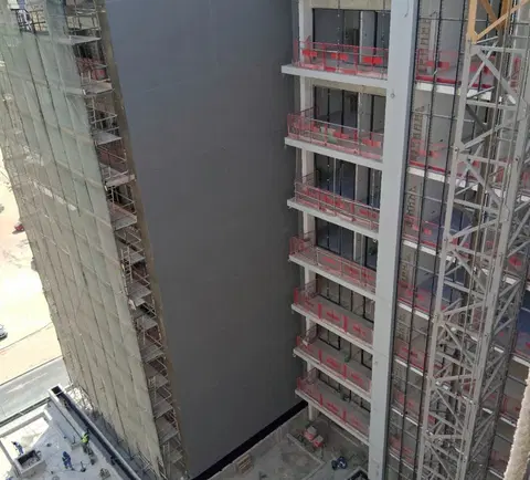 Azizi Zain, Al Furjan construction progress — 30 June 2026, 66.21% complete, photo 8 of 11