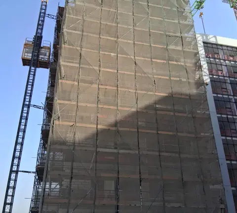 Azizi Zain, Al Furjan construction progress — 30 June 2026, 66.21% complete, photo 5 of 11