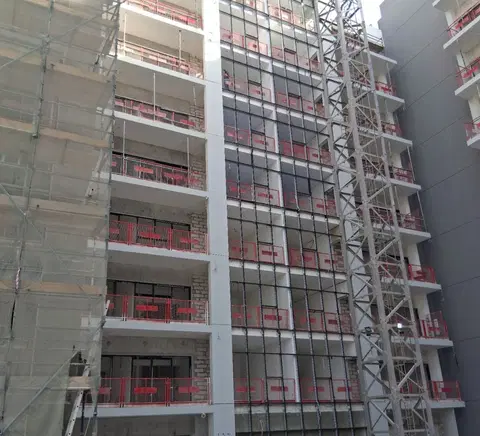 Azizi Zain, Al Furjan construction progress — 30 June 2026, 66.21% complete, photo 4 of 11