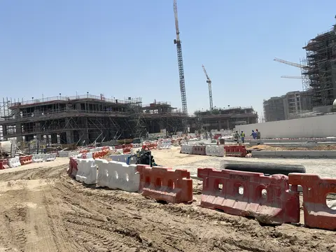 Lacina, Ghaf Woods construction progress — 6 July 2026, 20.81% complete, photo 6 of 6