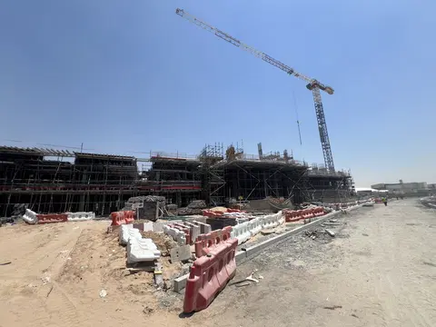 Lacina, Ghaf Woods construction progress — 6 July 2026, 20.81% complete, photo 4 of 6