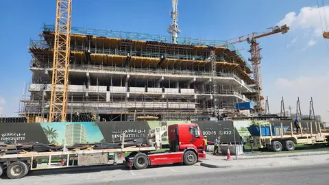 Ход строительства Binghatti Elite, Dubai Production City — 3 ноября 2025, готовность 28.44%, снимок 3 из 7
