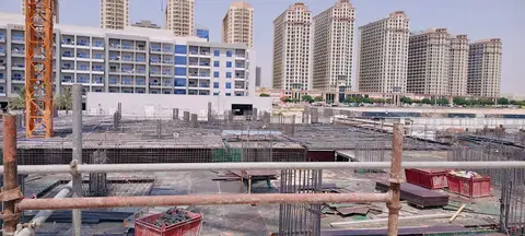 Ember At Park Five, Dubai Production City construction progress — 29 June 2026, 13.43% complete, photo 2 of 5