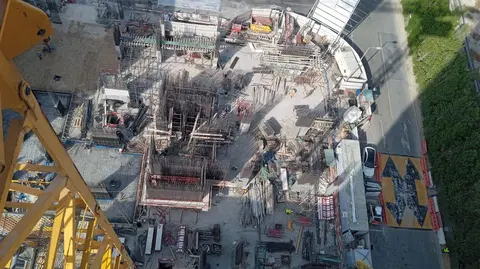 Treppan Tower, JVT District 1 construction progress — 7 August 2026, 11.92% complete, photo 4 of 5