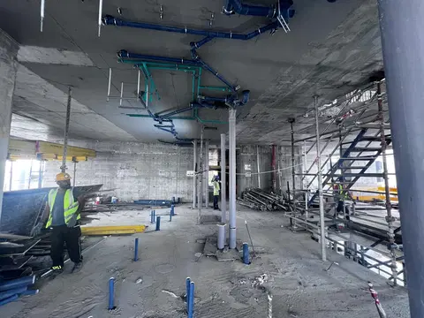 Binghatti Skyrise, Business Bay construction progress — 23 April 2026, 22.40% complete, photo 8 of 12