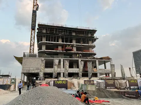 Mackerel Tower, Dubai Islands construction progress — 15 December 2025, 25.18% complete, photo 2 of 4