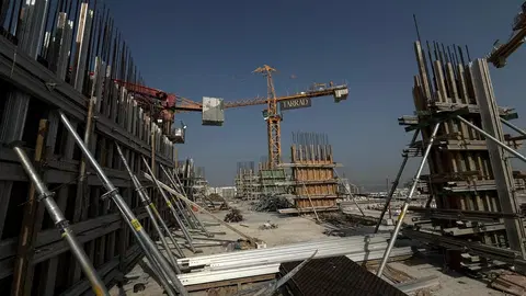 Mackerel Tower, Dubai Islands construction progress — 1 April 2026, 35.10% complete, photo 10 of 10