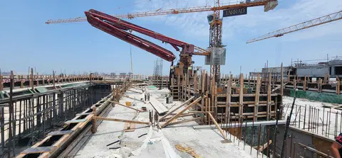 Mackerel Tower, Dubai Islands construction progress — 20 July 2026, 45.58% complete, photo 8 of 11