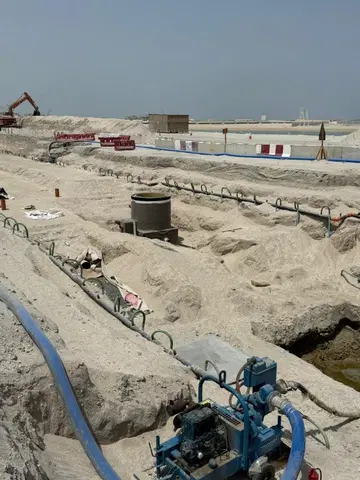 Ход строительства Palm Jebel Ali - Frond E, Palm Jebel Ali — 21 августа 2025, готовность 0.41%