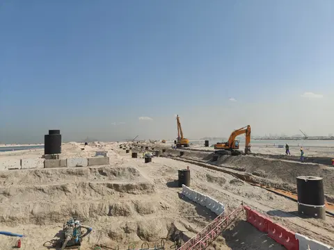 Ход строительства Palm Jebel Ali - Frond C, Palm Jebel Ali — 14 ноября 2025, готовность 0.93%, снимок 3 из 6