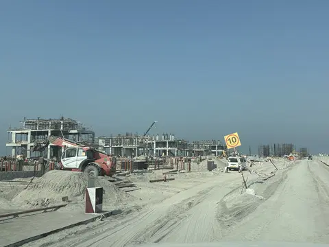 Palm Jebel Ali - Frond F, Palm Jebel Ali construction progress — 28 September 2026, 11.82% complete, photo 2 of 5