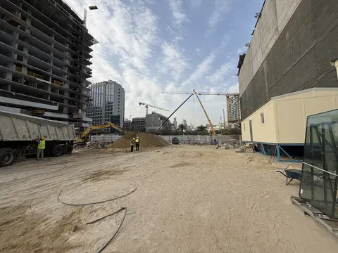 Ход строительства The Orchard Place- Towers D&E, Jumeirah Village Circle — 16 марта 2026, готовность 0,76%, снимок 1 из 3