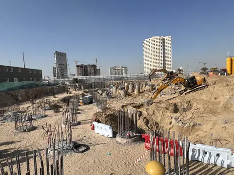 Ход строительства Laguna Residence, City Of Arabia — 6 января 2026, готовность 4.56%, снимок 2 из 3