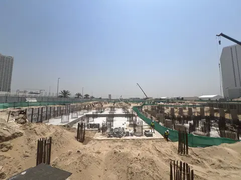 Ход строительства Laguna Residence, City Of Arabia — 13 июля 2026, готовность 5,72%, снимок 2 из 4