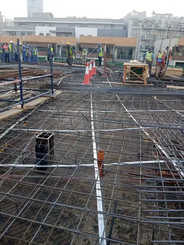 77 Boulevard By Bam, Jumeirah Village Circle construction progress — 24 March 2026, 18.00% complete, photo 5 of 5