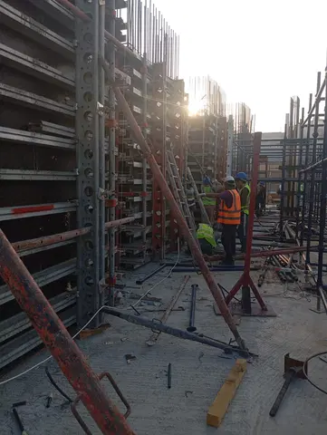 77 Boulevard By Bam, Jumeirah Village Circle construction progress — 24 March 2026, 18.00% complete, photo 1 of 5