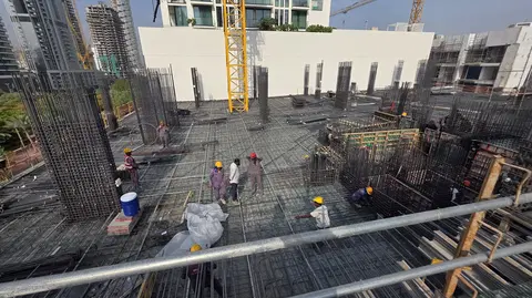 One Park Square By Iman, Park Square construction progress — 6 August 2026, 17.14% complete, photo 5 of 5