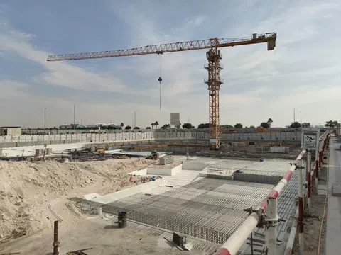 The First Collection At Dubai Studio City, Studio City construction progress — 17 November 2025, 4.55% complete, photo 3 of 4