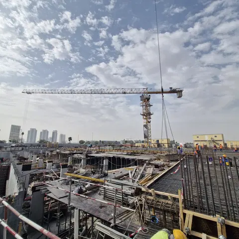 The First Collection At Dubai Studio City, Studio City construction progress — 27 March 2026, 11.83% complete, photo 2 of 2