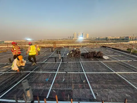 The First Collection At Dubai Studio City, Studio City construction progress — 13 July 2026, 21.02% complete, photo 5 of 6