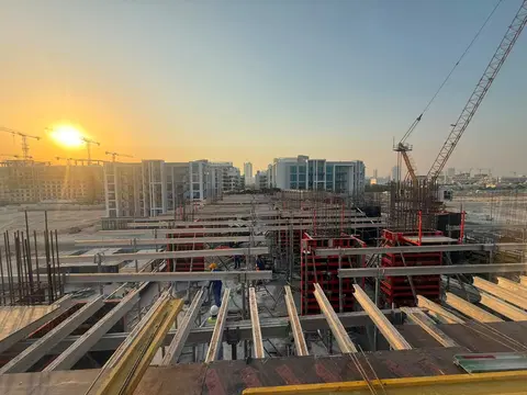 The First Collection At Dubai Studio City, Studio City construction progress — 13 July 2026, 21.02% complete, photo 3 of 6
