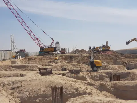 Ход строительства Riverside Views Marine 1, DAMAC Riverside Views — 11 февраля 2026, готовность 6.02%, снимок 1 из 4