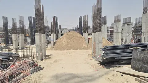 Ход строительства Riverside Views Marine 1, DAMAC Riverside Views — 16 июля 2026, готовность 11.80%, снимок 1 из 5