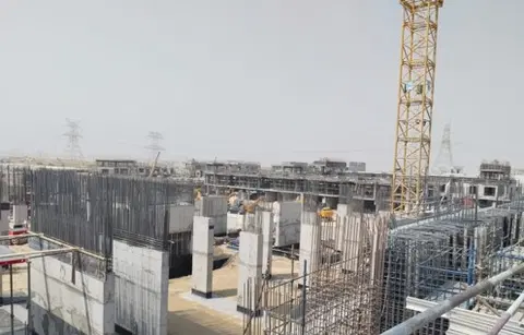 Ход строительства Riverside Views Marine 3, DAMAC Riverside Views — 26 августа 2026, готовность 18.22%, снимок 6 из 6