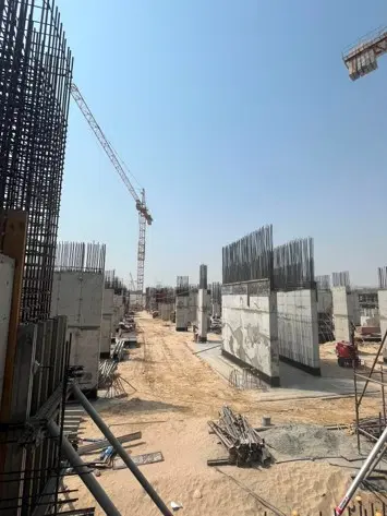 Ход строительства Riverside Views Marine 3, DAMAC Riverside Views — 26 августа 2026, готовность 18.22%, снимок 3 из 6