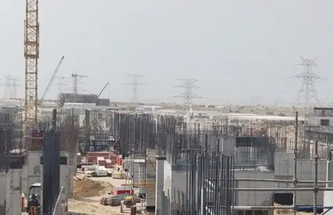 Ход строительства Riverside Views Marine 3, DAMAC Riverside Views — 26 августа 2026, готовность 18.22%, снимок 1 из 6