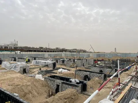 Ход строительства Riverside Views Marine 4, DAMAC Riverside Views — 10 апреля 2026, готовность 9.17%, снимок 4 из 14