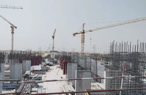Ход строительства Riverside Views Marine 4, DAMAC Riverside Views — 26 августа 2026, готовность 21.17%, снимок 7 из 7