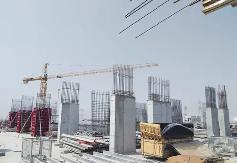 Ход строительства Riverside Views Marine 4, DAMAC Riverside Views — 26 августа 2026, готовность 21.17%, снимок 2 из 7