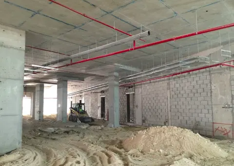 Beachfront Gates 1, Dubai South Residential District construction progress — 14 April 2026, 36.34% complete, photo 9 of 10