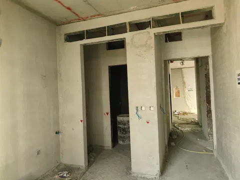 Beachfront Gates 1, Dubai South Residential District construction progress — 14 April 2026, 36.34% complete, photo 3 of 10