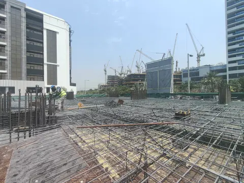 Vivid Tower, Jumeirah Village Triangle construction progress — 12 August 2026, 12.31% complete, photo 4 of 8