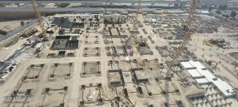 Terra Heights, Expo Living construction progress — 21 April 2026, 3.36% complete, photo 2 of 6