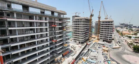 Ход строительства Eden House The Park Building A, Eden House The Park — 30 июля 2026, готовность 63,56%, снимок 8 из 12