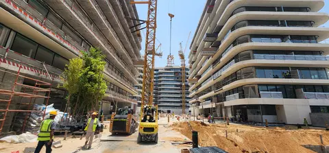 Ход строительства Eden House The Park Building A, Eden House The Park — 30 июля 2026, готовность 63,56%, снимок 2 из 12