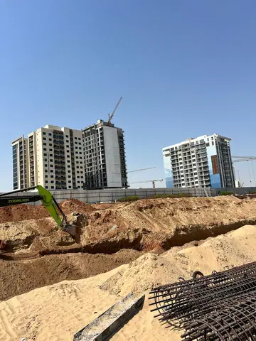 Peace Lagoons 2, DubaiLand Residence Complex construction progress — 23 October 2025, 1.03% complete, photo 3 of 3
