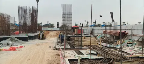 Whitecliffs Residences, Dubai Islands construction progress — 23 March 2026, 6.49% complete, photo 4 of 5