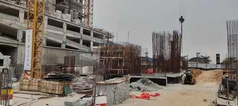 Whitecliffs Residences, Dubai Islands construction progress — 23 March 2026, 6.49% complete, photo 3 of 5