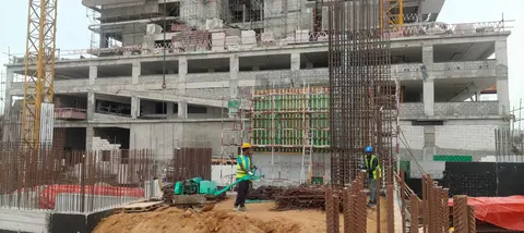 Whitecliffs Residences, Dubai Islands construction progress — 23 March 2026, 6.49% complete, photo 1 of 5