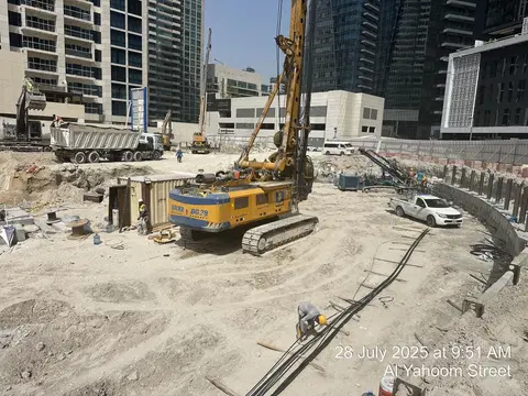 Ход строительства Rove Home Dubai Marina, Dubai Marina — 30 июля 2025, готовность 2.92%, снимок 3 из 10