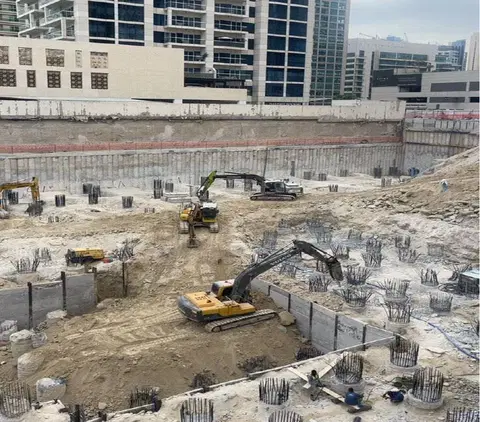 Ход строительства Rove Home Dubai Marina, Dubai Marina — 23 марта 2026, готовность 7.47%, снимок 2 из 10