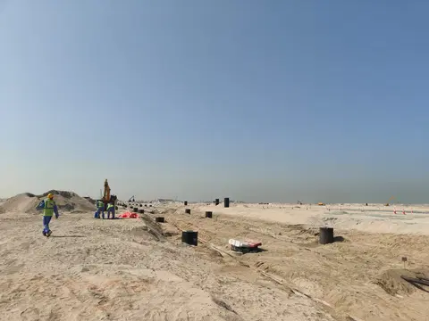 Ход строительства Palm Jebel Ali - Frond D, Palm Jebel Ali — 14 ноября 2025, готовность 1.01%, снимок 3 из 6