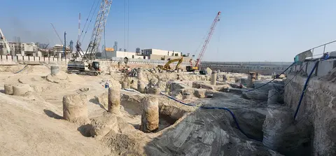 Peninsula Dubai Residences - Tower 1, Peninsula Dubai Residences construction progress — 10 September 2026, 5.60% complete, photo 3 of 5