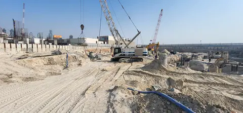 Peninsula Dubai Residences - Tower 1, Peninsula Dubai Residences construction progress — 10 September 2026, 5.60% complete, photo 1 of 5